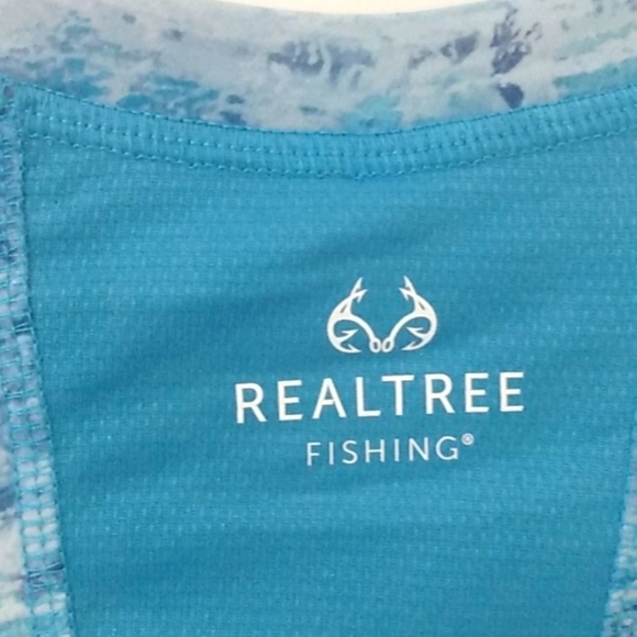 REALTREE ASPECT REVERSIBLE PERFORMANCE FISHING LONG SLEEVE TEE SHIRT SIZE S NWT - Picture 5 of 6